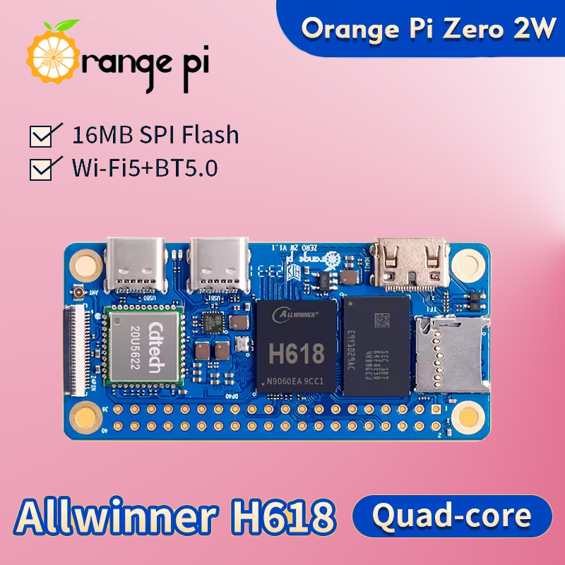 Pi Zero W Board - Orange Pi Zero 2 W Mini