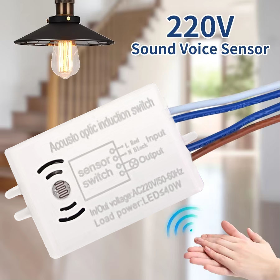 Sound Voice Sensor Switch Smar - Home Automation Industry 리뷰 및 가격
