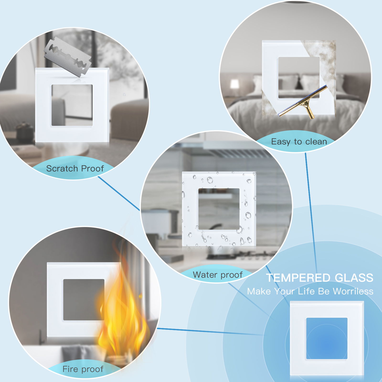 BSEED EU Standard Wall Socket  - Home Automation Panel Diy 리뷰 및 가격