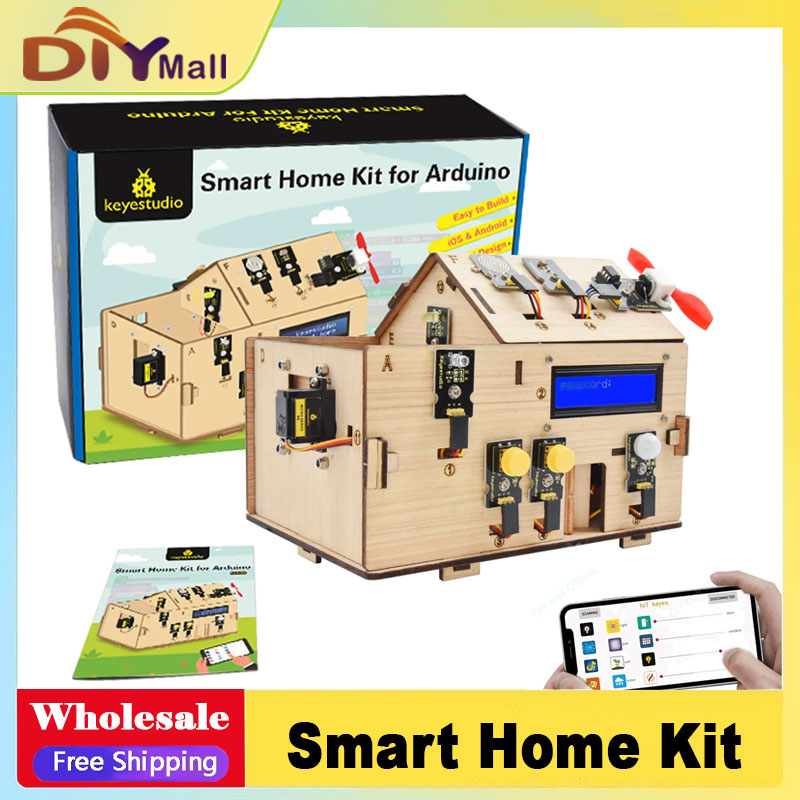 Keyestudio Smart IoT Home Kit  - Smart Home Automation Diy 리뷰 및 가격