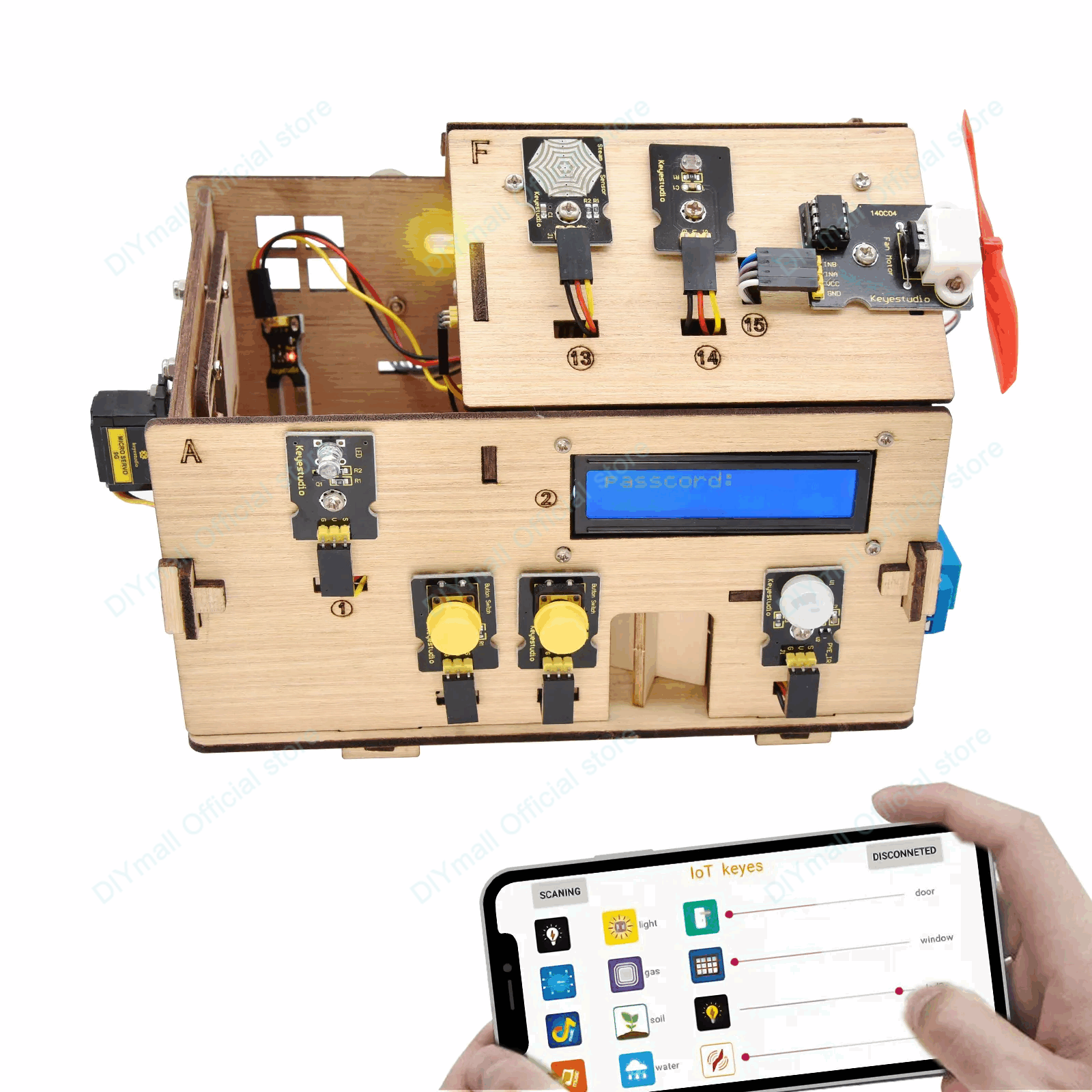 Keyestudio Smart IoT Home Kit  - Smart Home Automation Diy 리뷰 및 가격