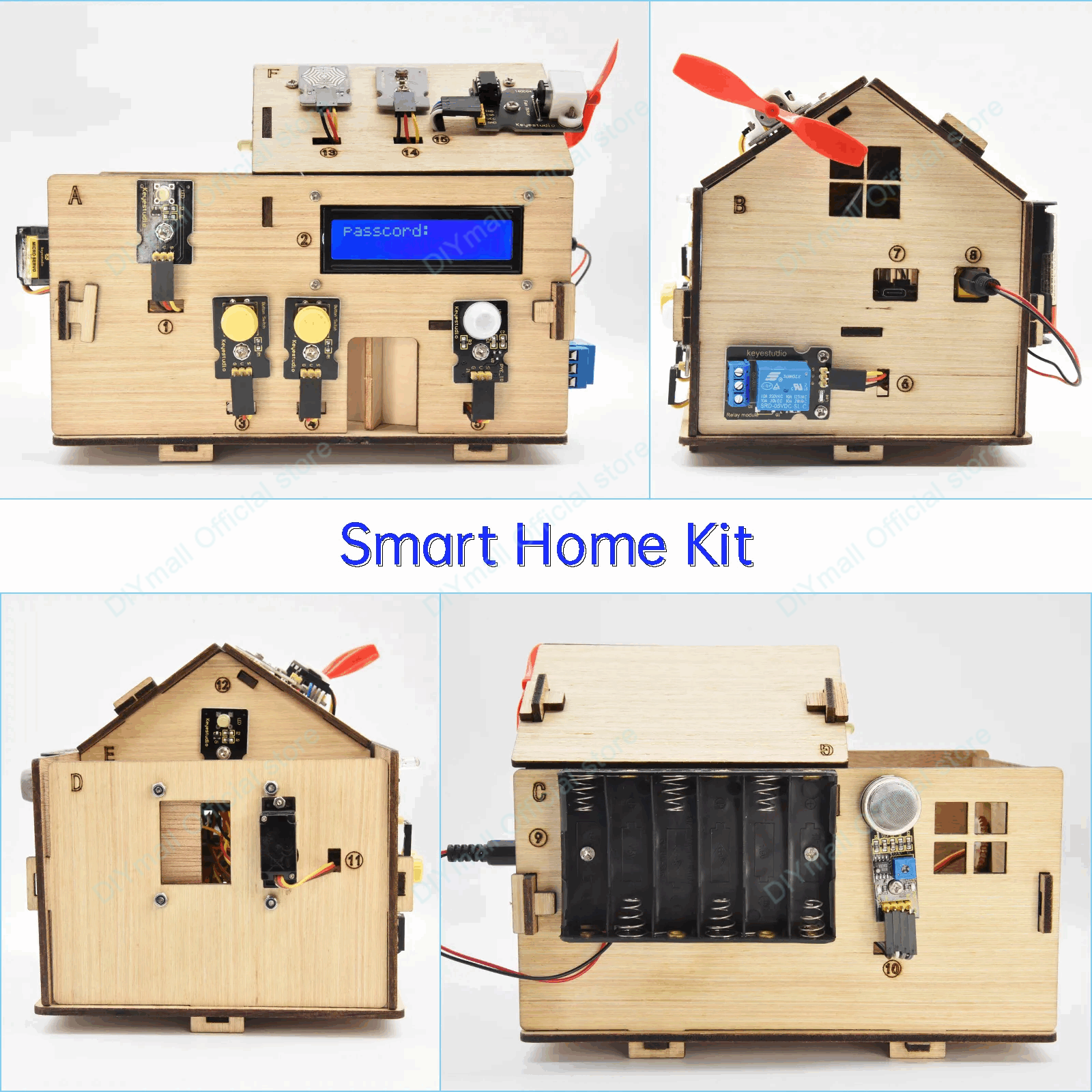 Keyestudio Smart IoT Home Kit  - Smart Home Automation Diy 리뷰 및 가격