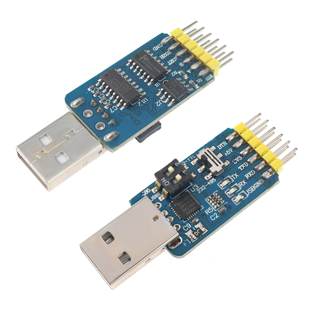 6 in 1 USB Serial Adapter CP21 - Level Shifter 3.3V 리뷰 및 가격
