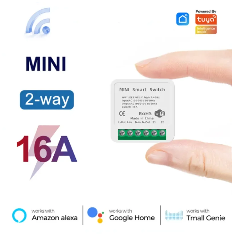 Tuya Mini 16A WiFi Switch Smar - Home Automation Technology 리뷰 및 가격