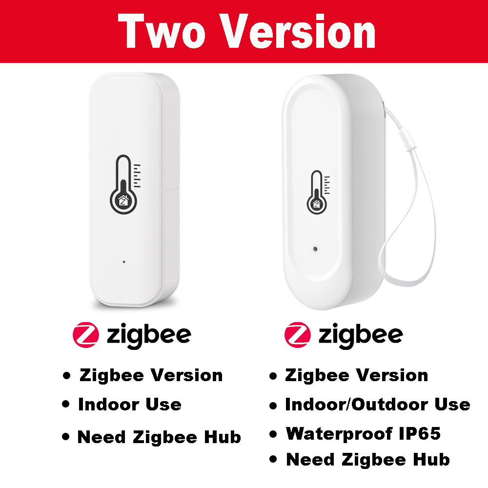 Tuya ZIgbee IP65 Waterproof Ou - Temperature Humidity Sensor 리뷰 및 가격