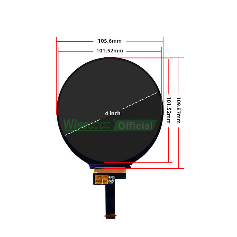 Wisecoco 4 Inch Round LCD Disp - Home Automation Raspberry Pi 리뷰 및 가격