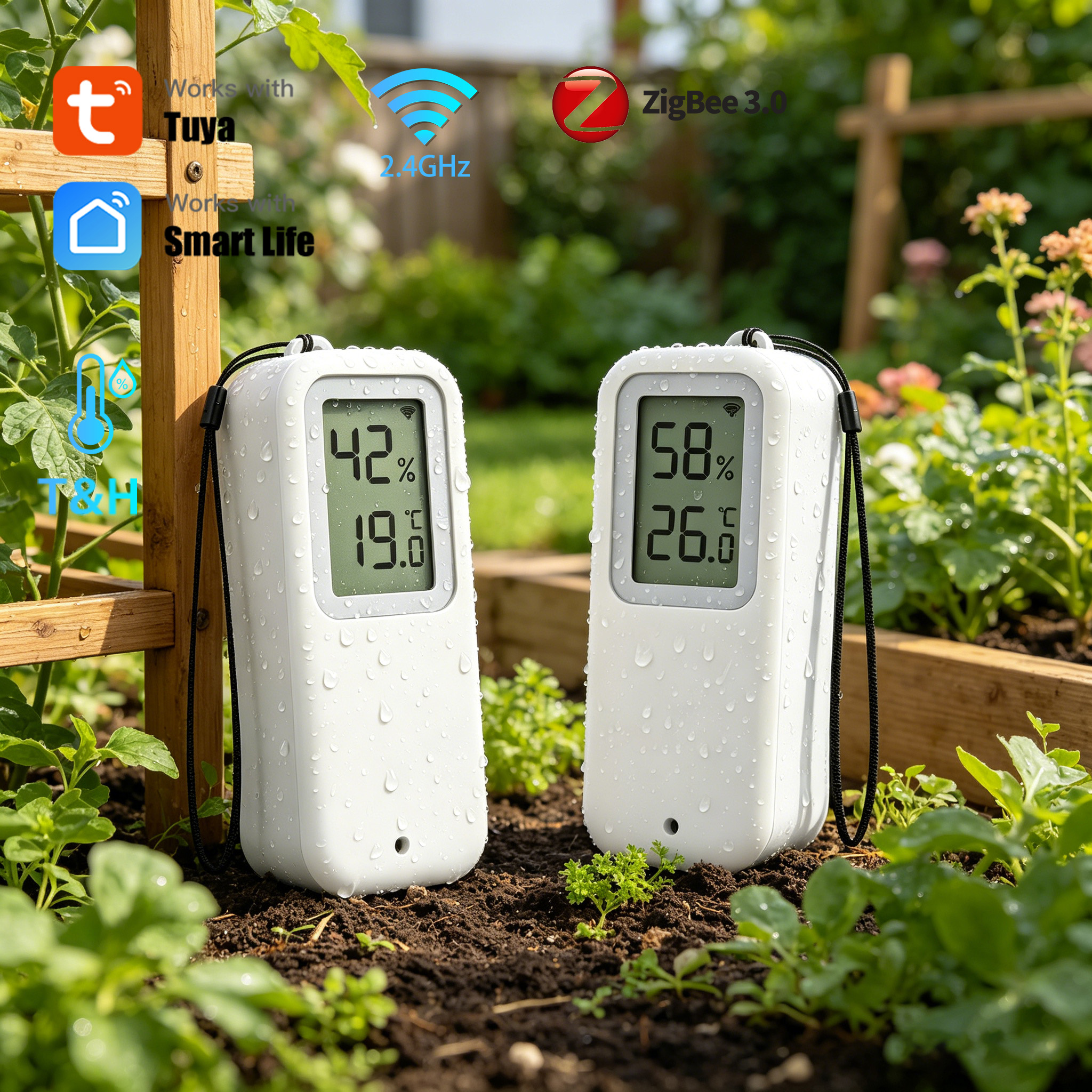 Tuya WiFi ZigBee Temperature a - Temperature Humidity Sensor 리뷰 및 가격