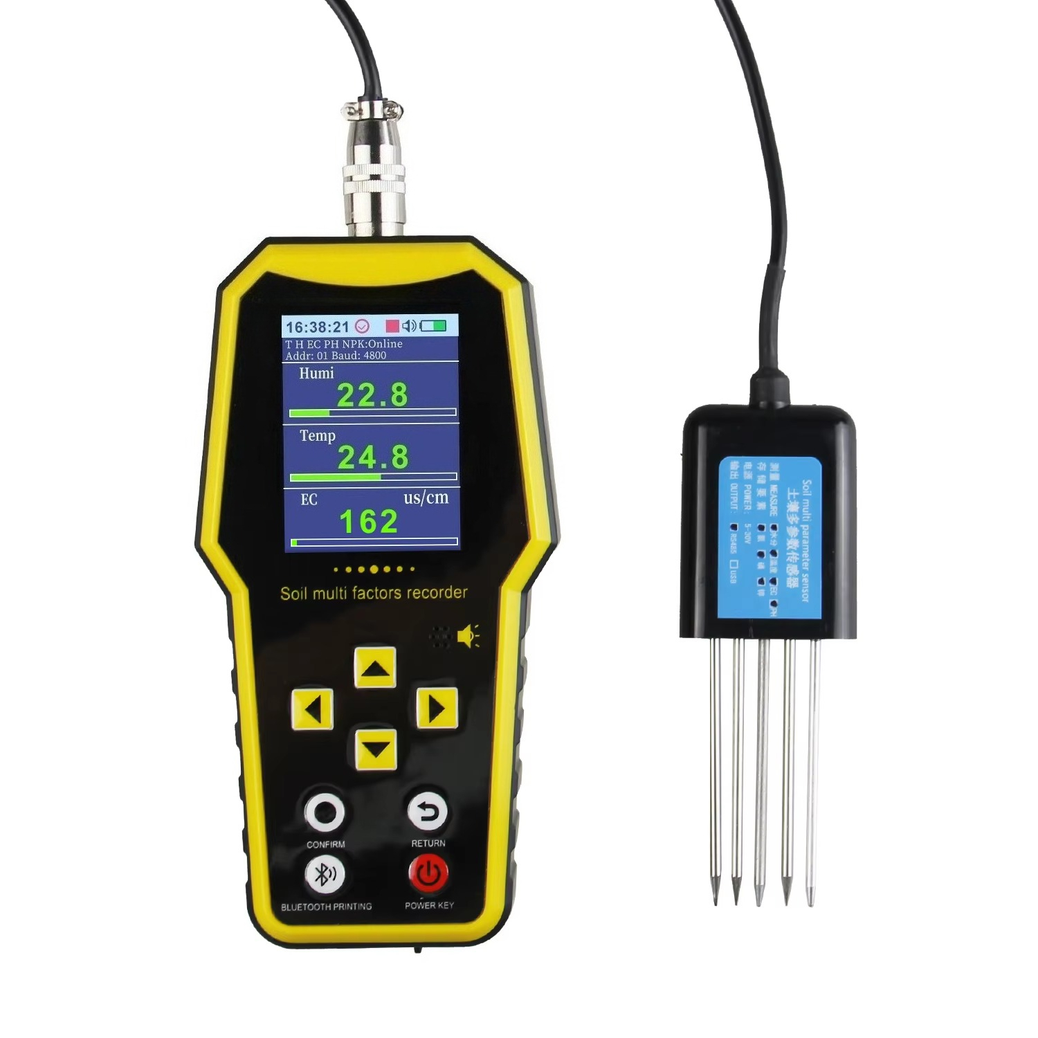 7 in 1 Portable Soil Moisture  - Temperature Humidity Sensor 리뷰 및 가격