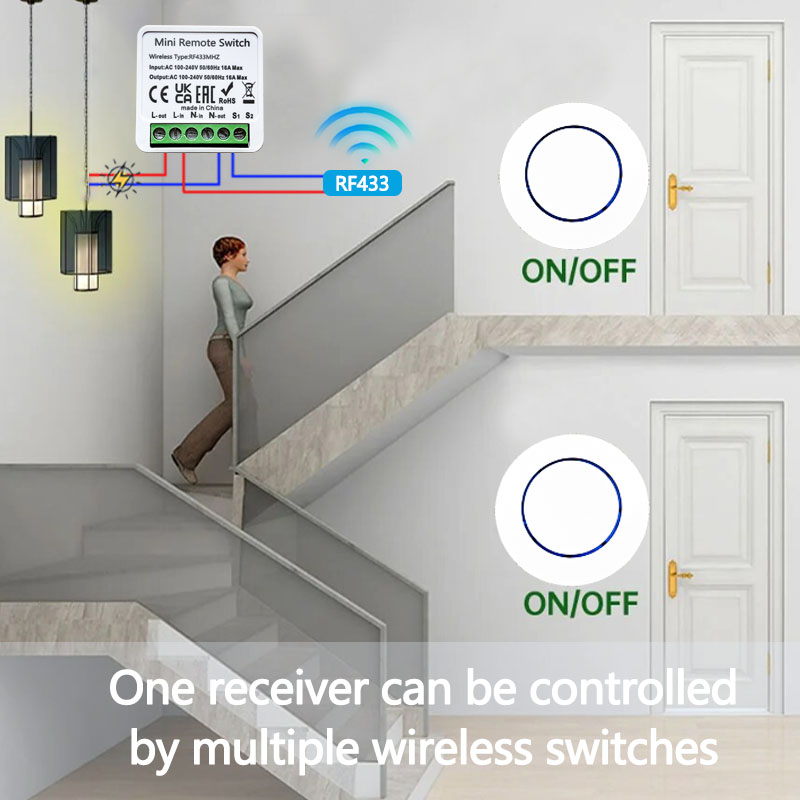 RF 433MHz Smart Wireless DIY R - Home Automation Panel Diy 리뷰 및 가격