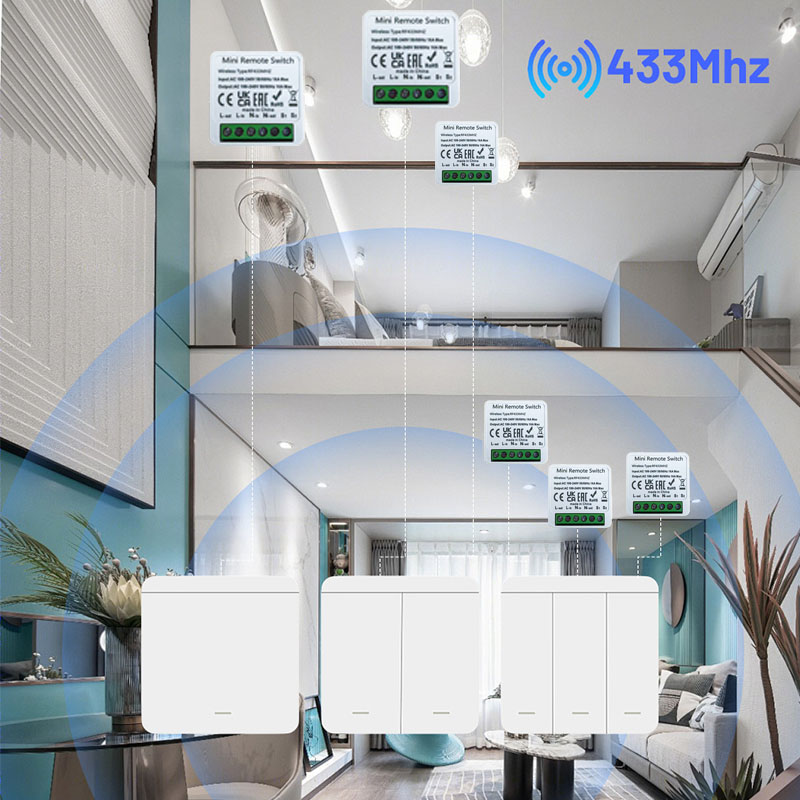 RF 433MHz Smart DIY Wireless S - Home Automation Panel Diy 리뷰 및 가격