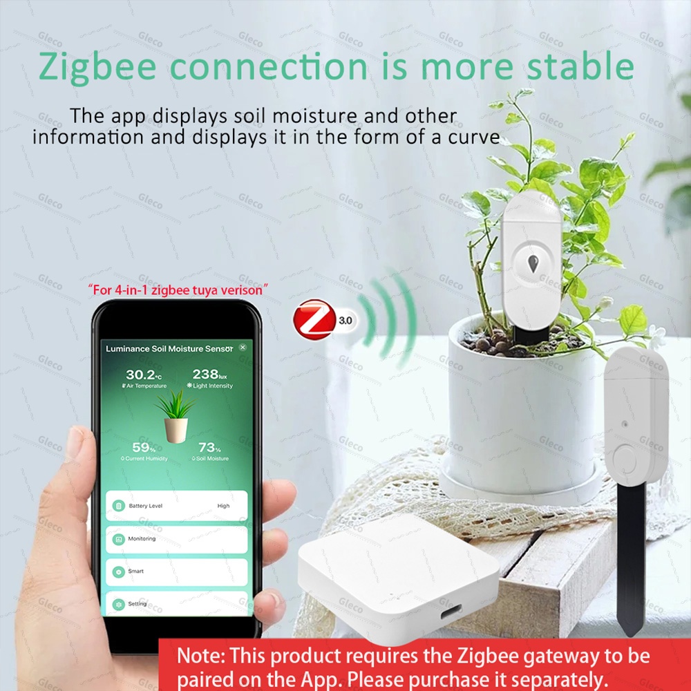 Zigbee Soil Moisture Sensor Me - Home Automation Technology 리뷰 및 가격