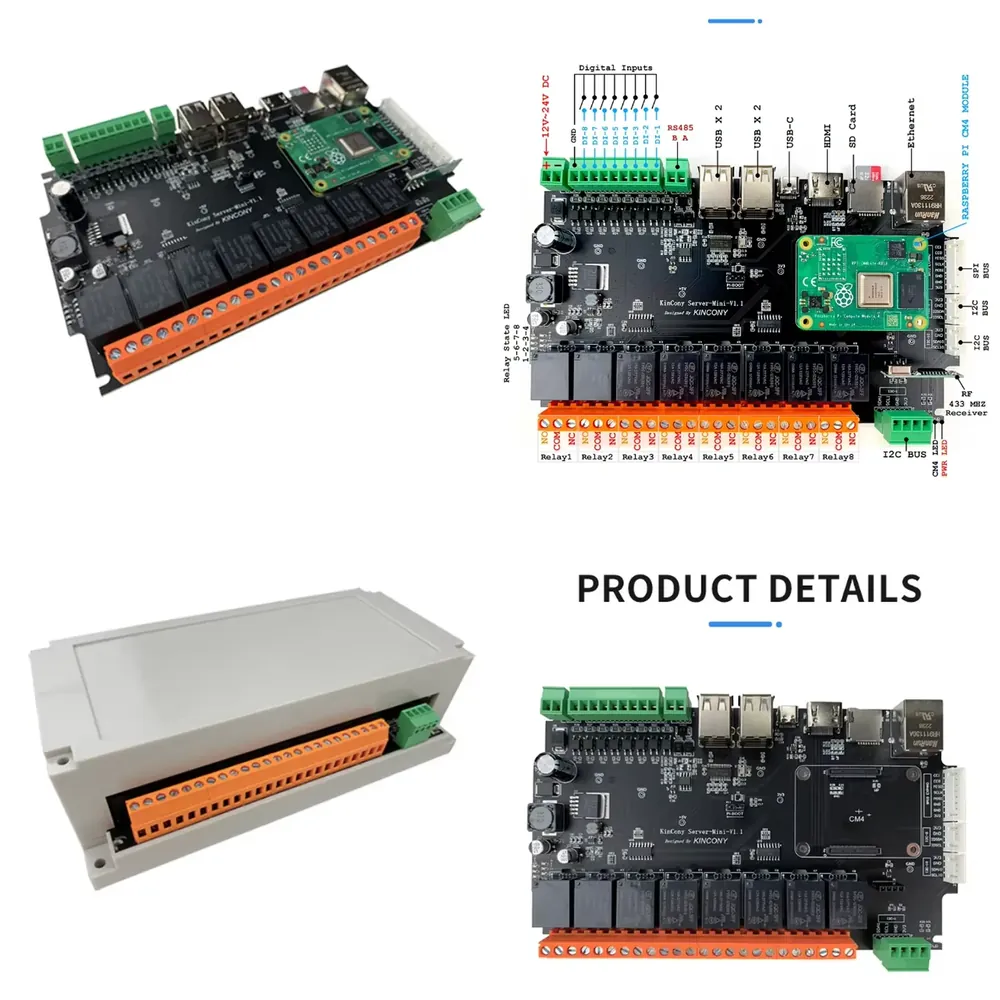 KinCony Raspberry Pi - Server  - Home Automation Raspberry Pi 리뷰 및 가격