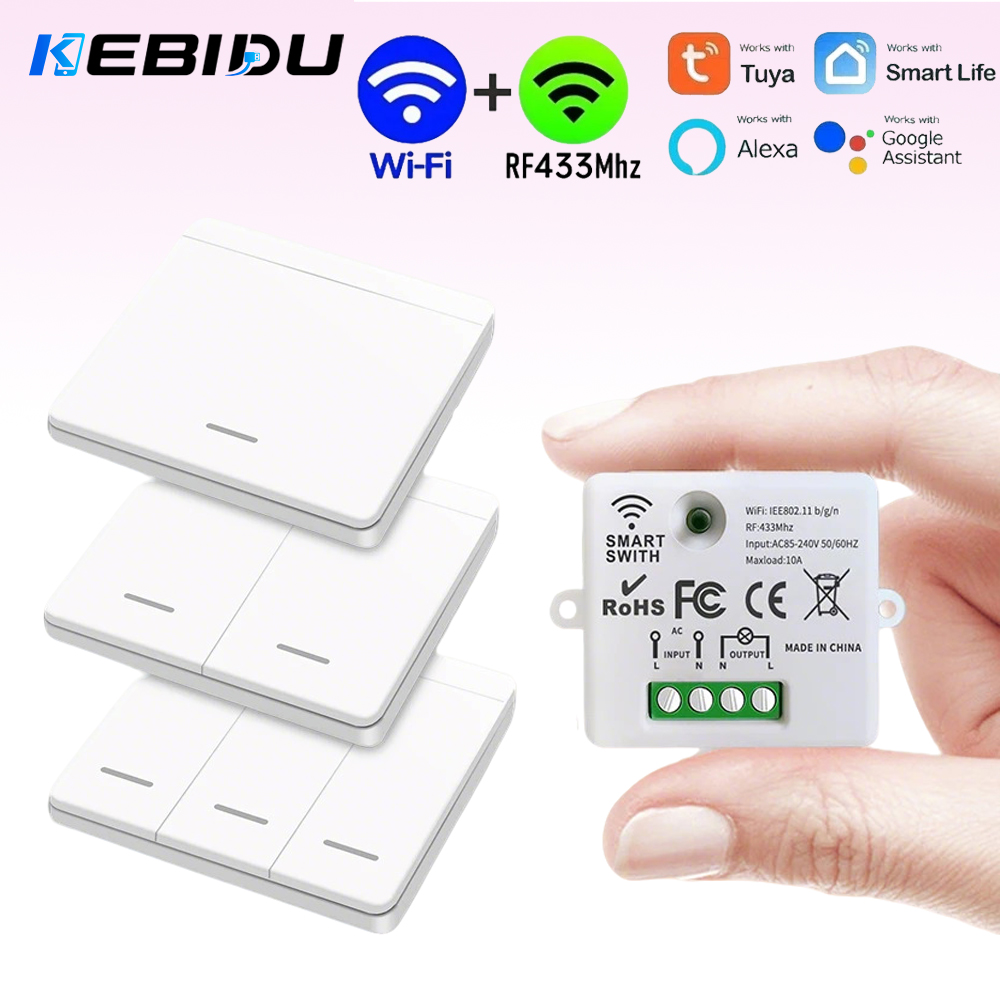 KEBIDU WIFI Mini Switch Tuya S - Home Automation Panel Diy 리뷰 및 가격