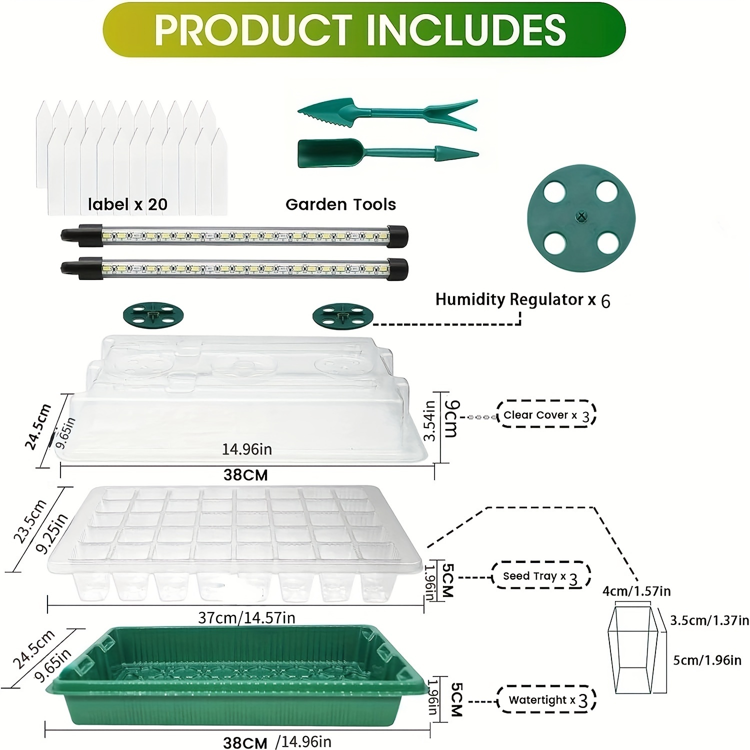 Seed Starter Trays With High D - Smart Home Automation Diy 리뷰 및 가격
