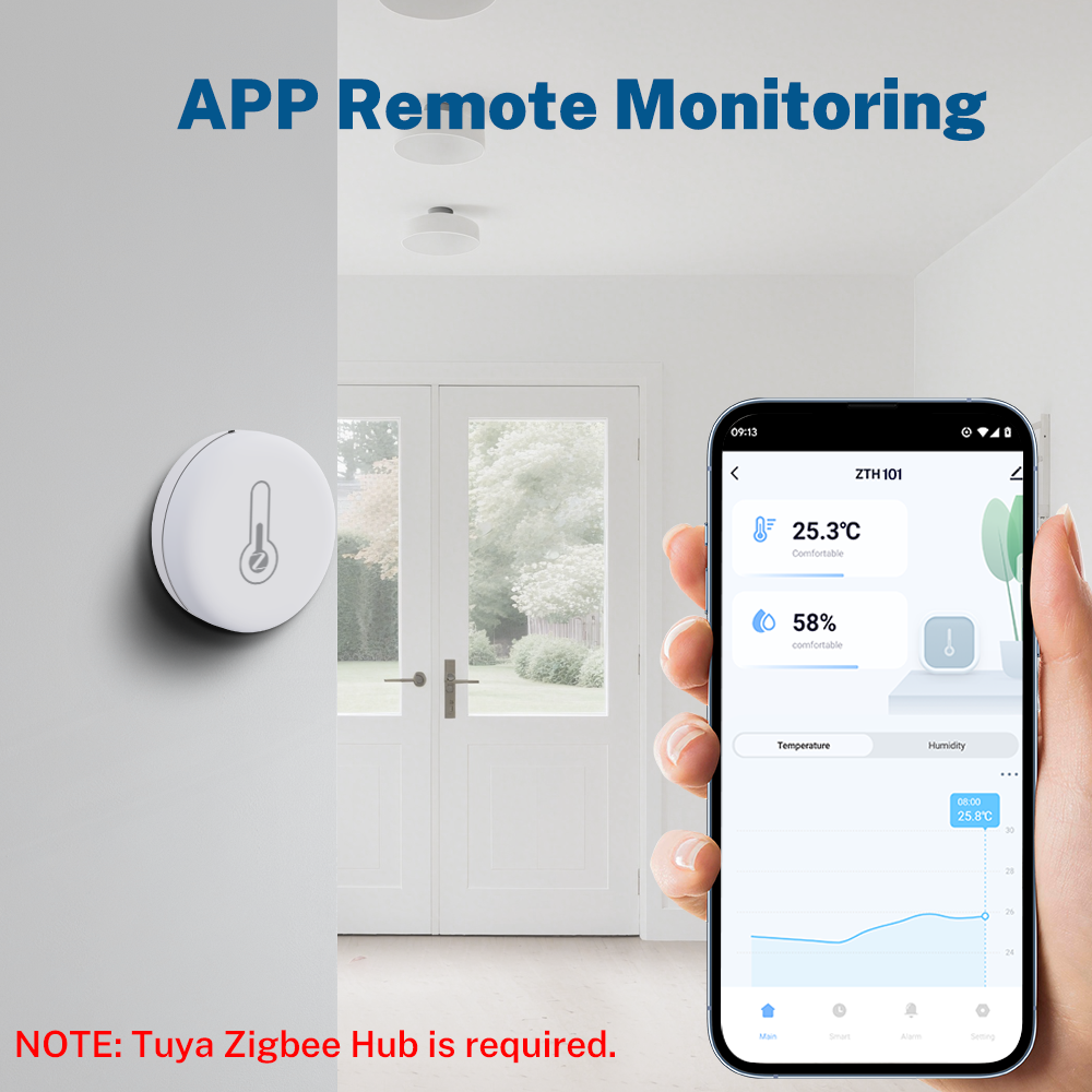 Tuya Zigbee Temperature Humidi - Temperature Humidity Sensor 리뷰 및 가격
