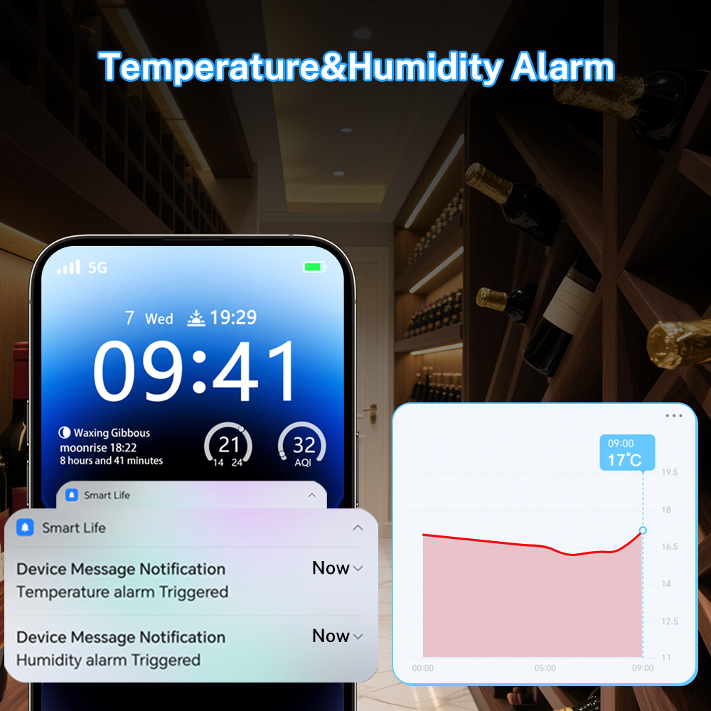 Tuya Zigbee Temperature Humidi - Temperature Humidity Sensor 리뷰 및 가격