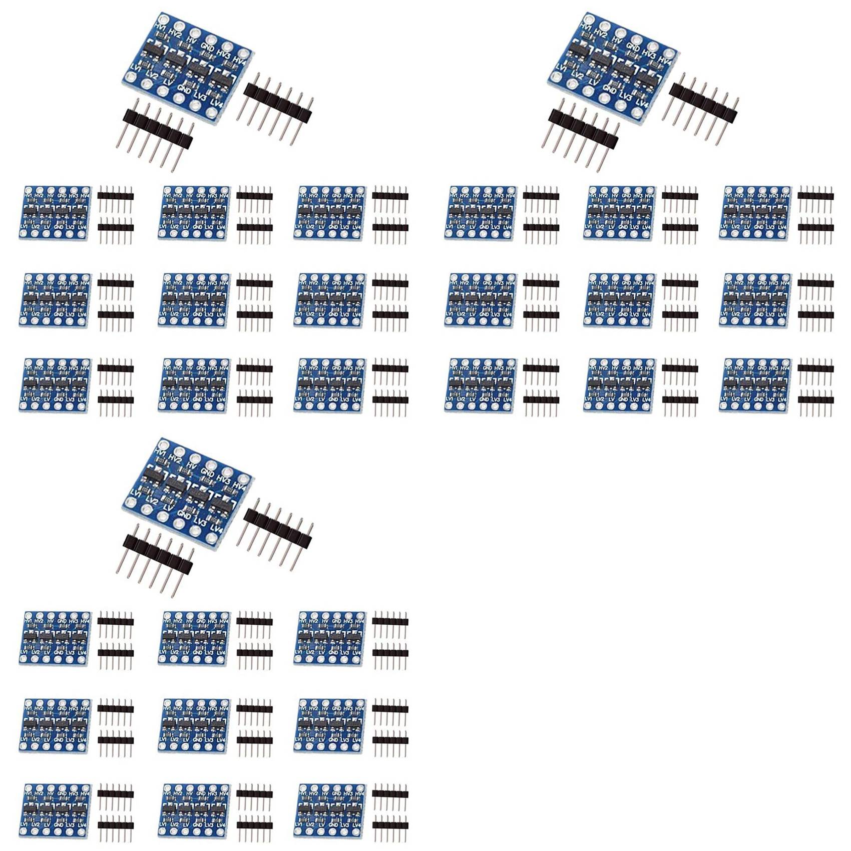 JABS-30Pcs 4 Channel IIC I2C L - Level Shifter 3.3V 리뷰 및 가격