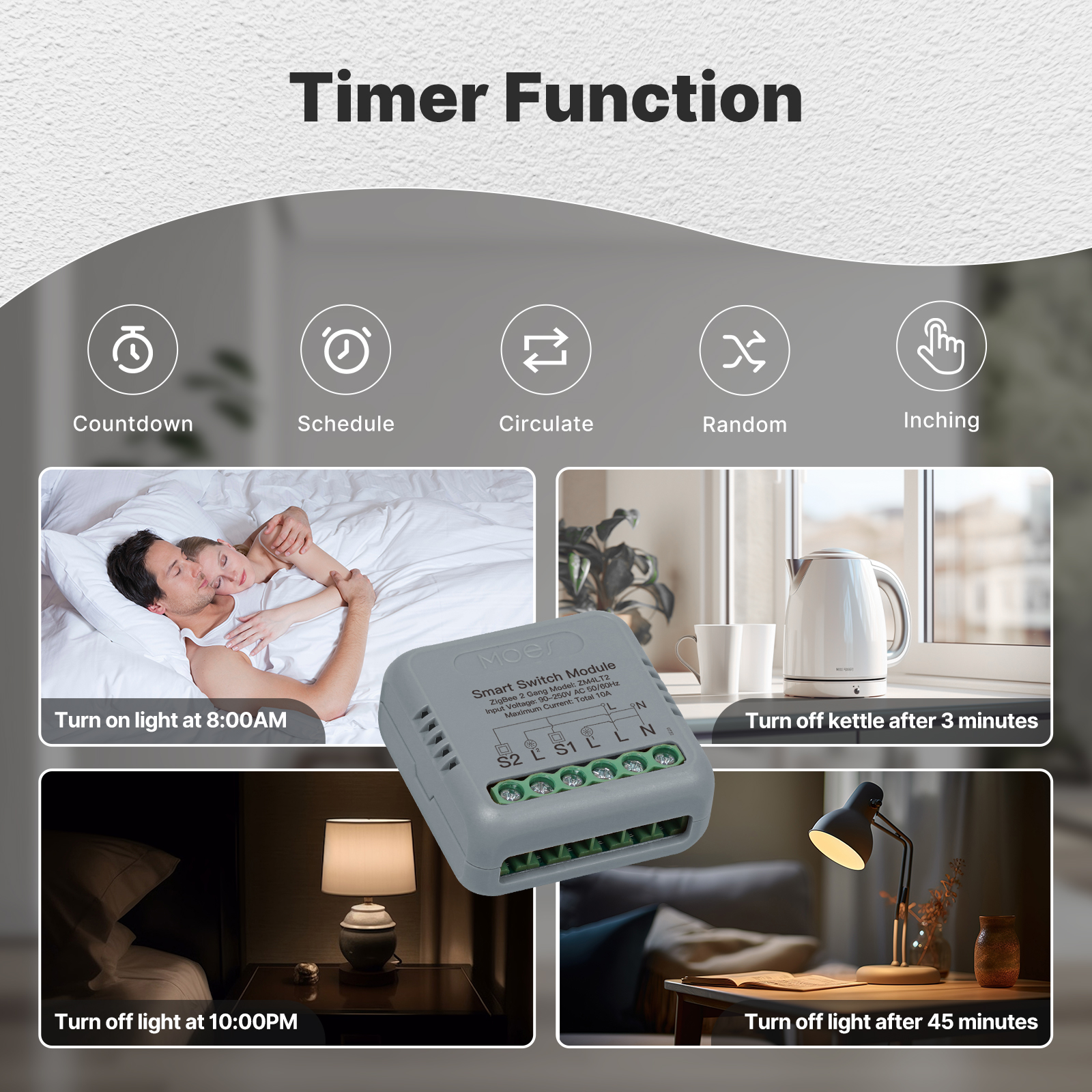 MOES Tuya WiFi Zigbee Mini DIY - Smart Home Automation Diy 리뷰 및 가격