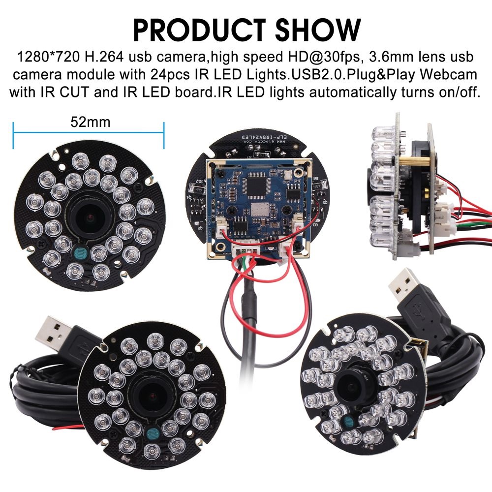 ELP 720P HD IR USB Camera with - Home Automation Raspberry Pi 리뷰 및 가격