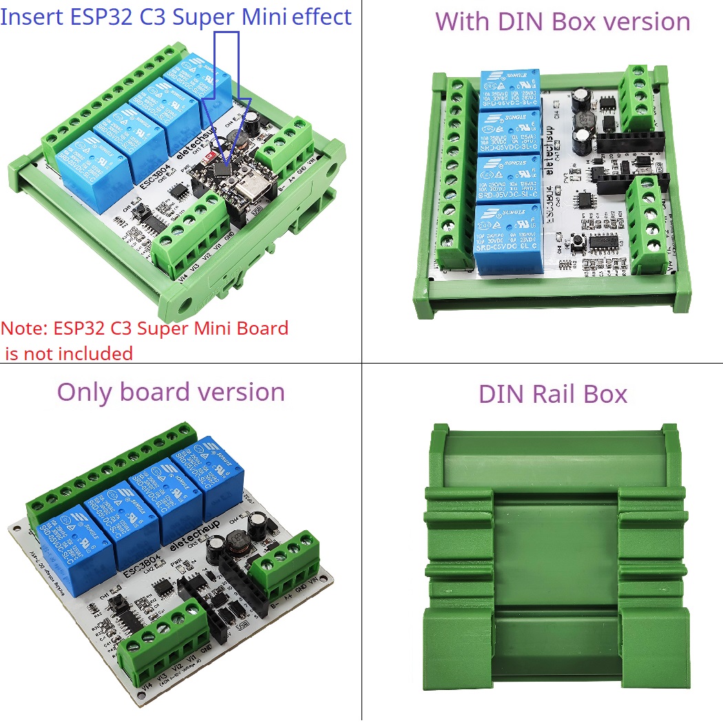 DC 9V 12V 24V 4AI-4DO 0-10V An - Home Automation Raspberry Pi 리뷰 및 가격