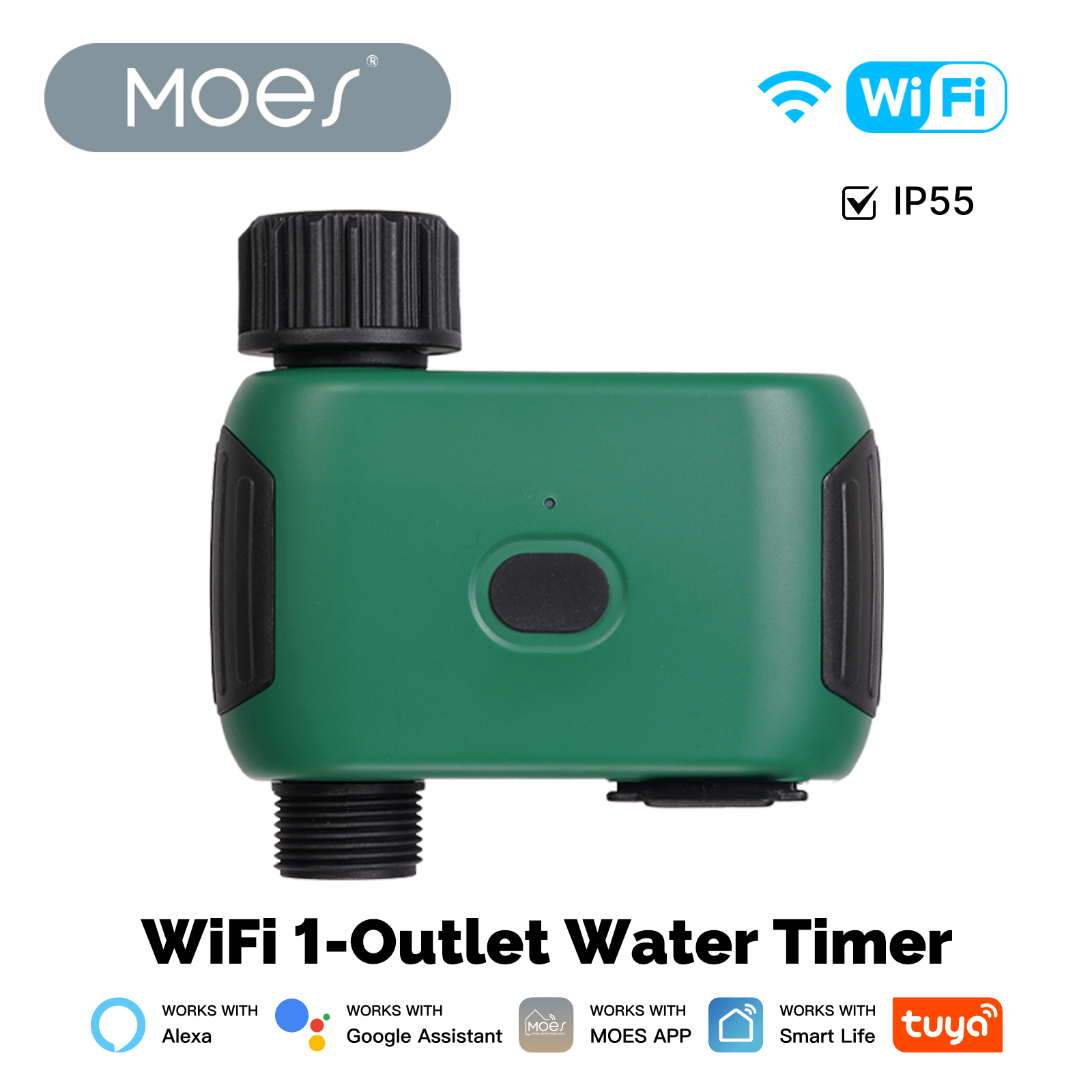 MOES Tuya Smart WiFi 1 Outlet  - Home Automation Technology 리뷰 및 가격