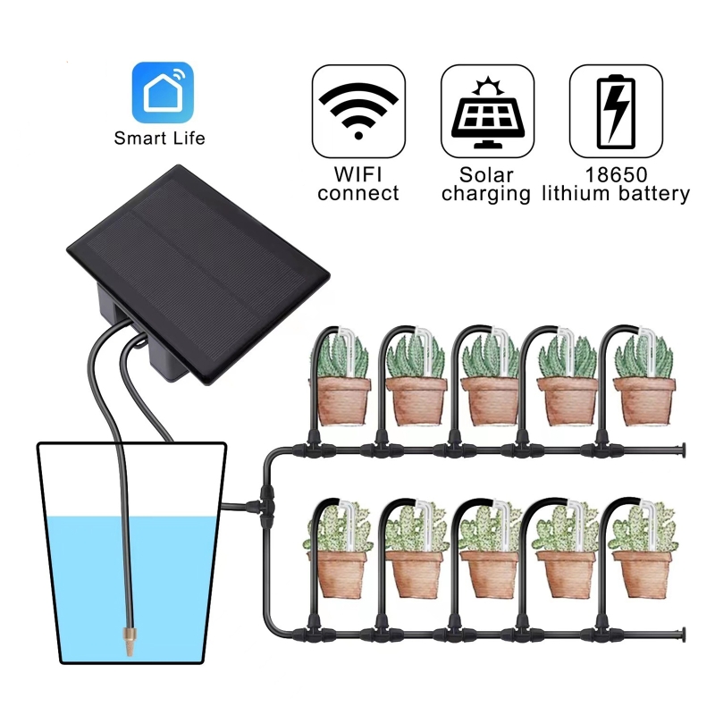 WIFI Solar Automatic Watering  - Smart Home Automation Diy 리뷰 및 가격