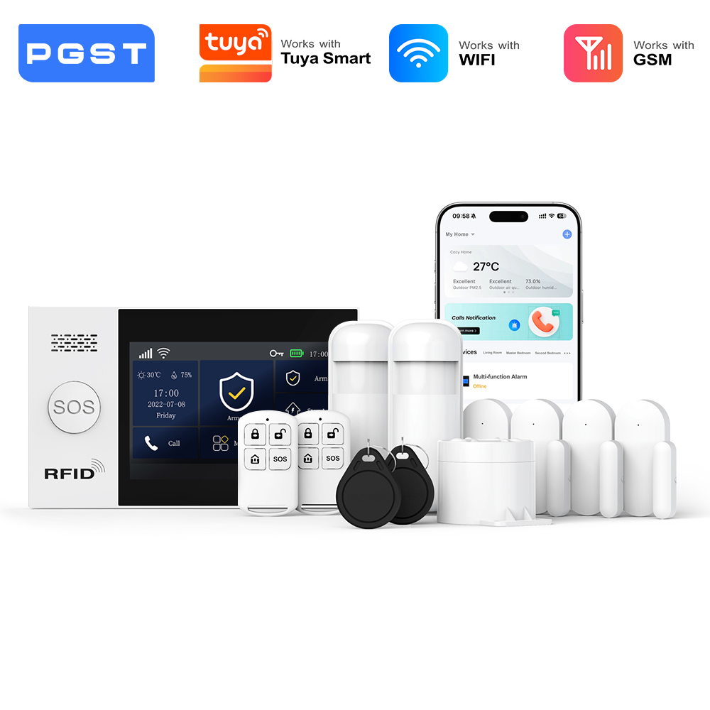 PGST 2G WiFi Alarm System Kit  - Smart Home Automation Diy 리뷰 및 가격