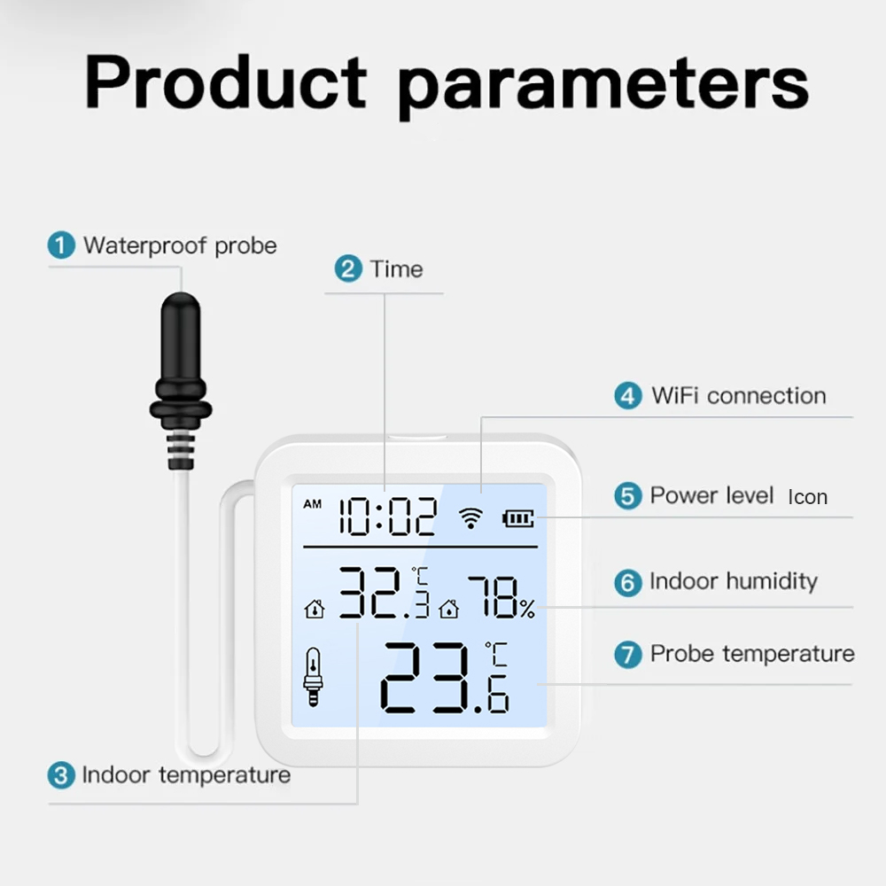 WiFi Humidity Temperature Sens - Temperature Humidity Sensor 리뷰 및 가격