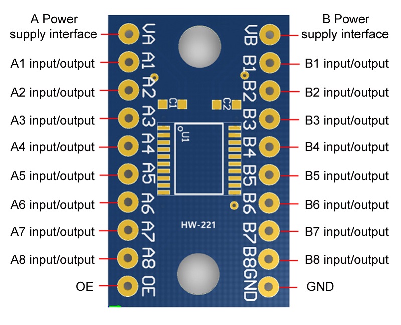 TXS0108E Module 8 Channel Bi-d - Level Shifter 3.3V 리뷰 및 가격